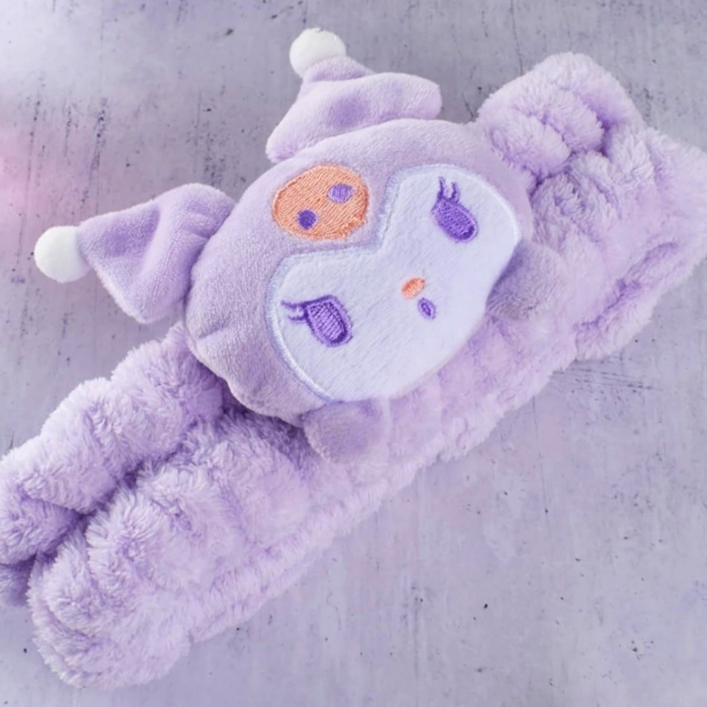 Cute Purple Headband for Make Up
